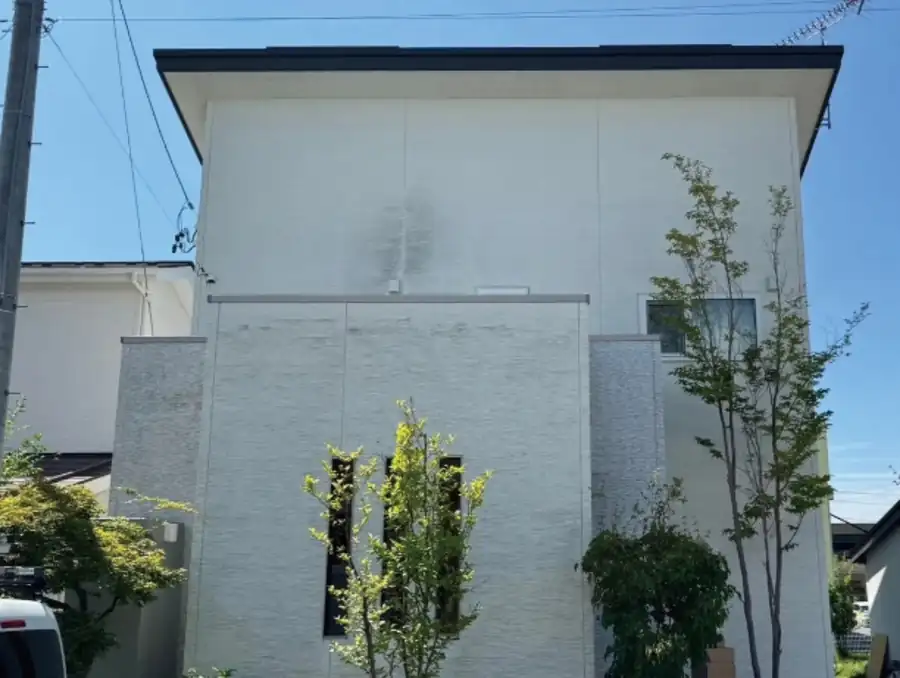 住宅背面 施工前